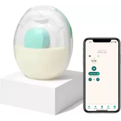 Willow Go Tire-Lait Portable | Contrôle via Application, Silencieux